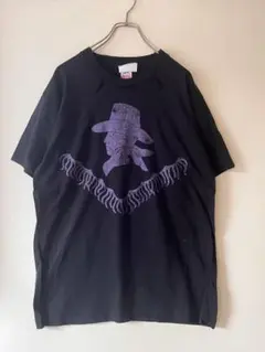 No.7102 USA製 アートTシャツ シングルステッチ L 黒 ヴィンテージのサムネイル
