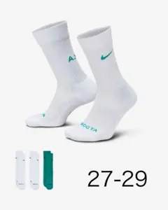 NIKE NOCTA クルー ソックス 27-29 3足セット
