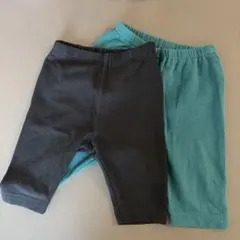 [中古]UNIQLO ベビーレギンス 2枚セット