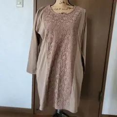 【新品未使用】chocol raffine robe　レース付き　チュニック