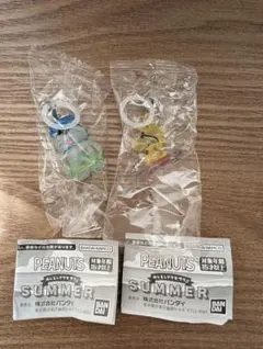 PEANUTS 메지루시 액세서리 SUMMER 가챠 2종 세트 올라프