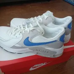 ナイキ エアマックス エクシー／ホワイト×ブルー／26.5