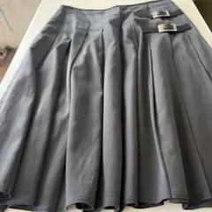 AUSTIN REED グレー プリーツスカート