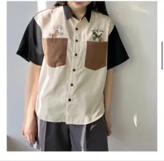 179/WG シャツカラー 刺繍シャツのサムネイル
