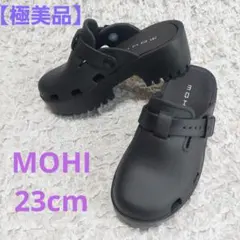【極美品】MOHI/モヒ 厚底タンクソール サボサンダル23cm　ブラックのサムネイル