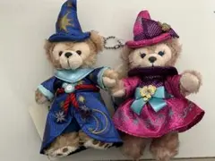 ダッフィーシェリーメイ　ぬいぐるみバッジ 10周年