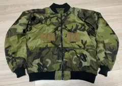 Colombia リバーシブル MA-1 フライトジャケット 迷彩・オリーブ
