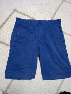 【UNIQLO】メンズ ブルー ハーフパンツ ショートパンツ