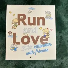 Run and Love 2026 カレンダー　池田泉州銀行
