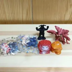 円谷プロ ウルトラマン怪獣フィギュア 指人形 ビックリマン レトロ まとめ売り