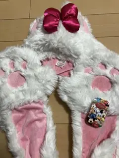 ⭐︎即日発送ディズニー マリーちゃん マフラーファンキャップ