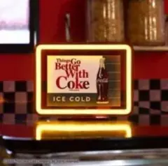 コカコーラ　タイトーくじ　一番くじ　A賞　LEDネオン風ライト