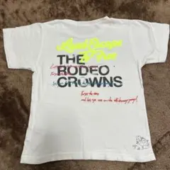 RODEO CROWNS ホワイト Tシャツ Lサイズ　115㎝〜125㎝のサムネイル
