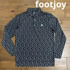 美品　フットジョイ 長袖シャツ　Lサイズ　ブラック