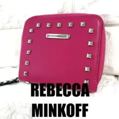 レベッカミンコフ　REBECCA MINKOFF 財布　コンパクト　スタッズ