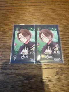 DIABOLIK LOVERS 逆巻ライト ポラ風カード ラメ