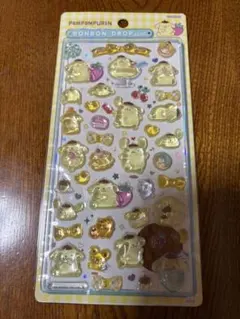 正規品 サンリオ第2弾 ボンボンドロップシール ポムポムプリン ボンドロ大