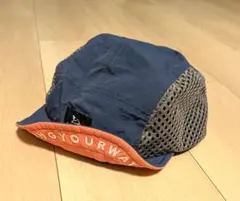 milestone キャップ　ネイビー×ピンク