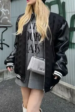 MIRROR9【未使用タグ付き】Warmer emboss blouson