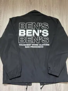 BEN DAVIS ベンデイビス　ロゴプリントコーチジャケット　L