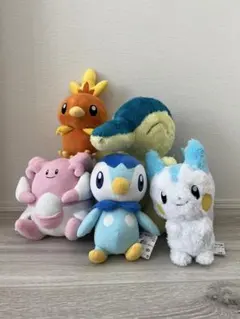 【タグ付き新品！】ポケモン ぬいぐるみ 5体 まとめ売り