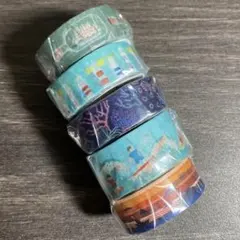 mt マスキングテープ　海　モチーフ　5個セット