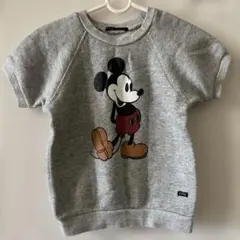 FITH ミッキー 裏毛トレーナー生地半袖