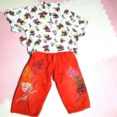 ヒステリックミニ　ポロシャツ&ハーフパンツセット