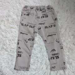 SLAP SLIP ズボン　ボトムス　90 プリント柄 パンツ