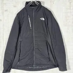 美品✨️ノースフェイス ソフトシェルジャケット ジップロゴ インナージャケット黒