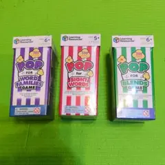 ラーニング リソーシーズ Pop Games 3セット