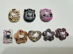 白猫　たまごっち　ビーズ 8個セット