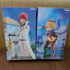 GiGO限定 リゼロ フィギュア ラインハルト フェルト 2種セット
