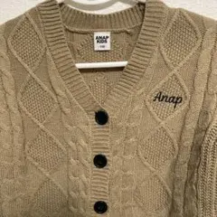 ANAP リボン付きカーディガン　110センチ