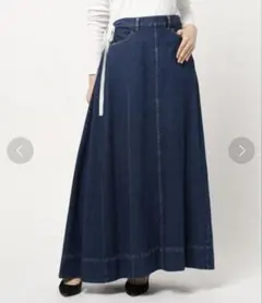 TOGAPULLA トーガプルラ アセテートサテンスカート ゼブラ ブルー 38 TOGA（トーガ） スカート 「TOGA PULLA/トーガプルラ」Memory taffeta