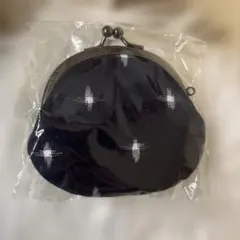 久留米絣がま口財布新品未使用タグ付き