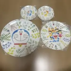 非売品！ドラえもん 食器 4枚セットサントリーコラボ