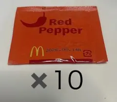 生産終了】レッドペッパー 15個 マクドナルド シャカチキ - メルカリ
