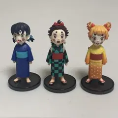 鬼滅の刃 ワールドコレクタブルフィギュア 炭子 善子 猪子 3点セット