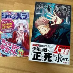 呪術廻戦 1巻 芥見下々 ジャンパラ vol.181 付き - メルカリ