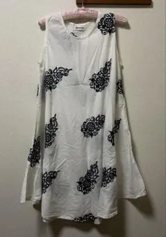 ノースリーブミニワンピース 綿100%