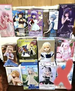 桜ミク・オルフェーヴル・宇崎月・レム・ラム等美少女フィギュア11体