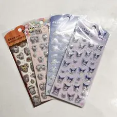 ぷくっとシール サンリオ ハローキティ シナモロール クロミ