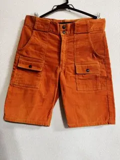 SUGAR CANE シュガーケーンコーデュロイハーフパンツ　　 オレンジのサムネイル