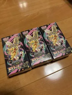 ポケモンカードゲーム メガドリームEX 3個セット。シュリンク付き