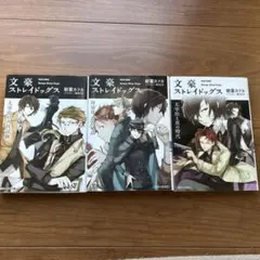 文豪ストレイドッグス 小説　3冊セット