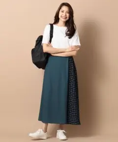 anysis 〔UVケア〕ミックスパターンサロンスカート