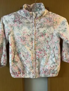 GAP キッズ 花柄 フード付き ジャケット ブルゾンのサムネイル