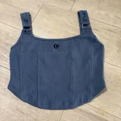 EVRISブルー リブ タンクトップのサムネイル