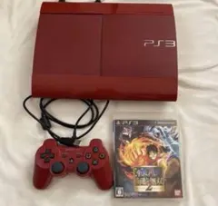 Playstation3 プレステ　ガーネット　レッド　ソフト　赤　ゲーム　本体